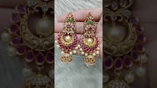 Real Kempu Earrings