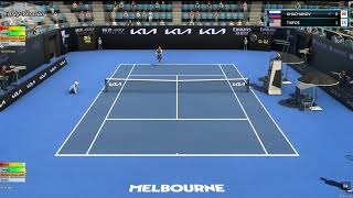 Karen Khachanov VS Frances Tiafoe | Australian Open 2023 | Tennis Elbow 4 | CPU vs CPU Simulation