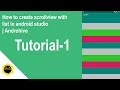How to create Scrollview with list view in android studio | Androhive