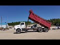 2001 sterling dump truck