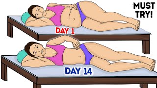 DAY 1 OF 14 | DO IT BEFORE SLEEP TO LOSE STUBBORN BELLY FAT | 14 DAYS WORKOUT PLAN