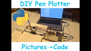 $7 Pen Plotter + Software for IMAGES → GCODE