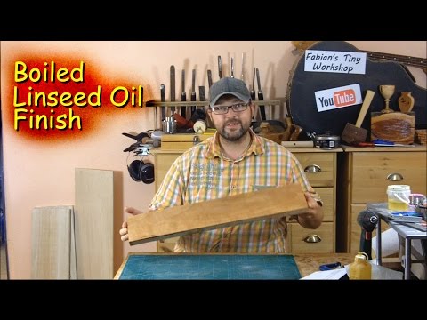 How to apply a Boiled Linseed Oil Finish How to apply a Boiled Linseed Oil Finish