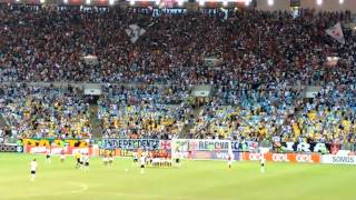 Vasco empata o jogo contra o Flamengo em 2015.