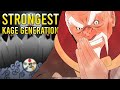 What Generation Of Kage Were The STRONGEST?!?