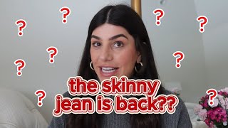 the Skinny Jean is Back?? 3 Jeans You Need in Your Capsule Wardrobe 2025