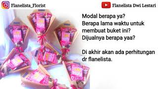 TUTORIAL  MENENTUKAN HARGA JUAL BUKET SNACK FLANELISTA