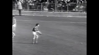 Peter Hudson's comeback. Round 21 1973 Collingwood v Hawthorn.