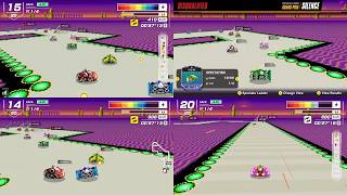 F-Zero 99 - ALL CUPS in 4-Player Splitscreen View (Private Lobby Races)