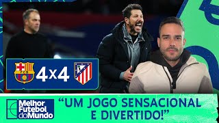 ATLÉTICO BUSCA EMPATE NO FIM EM JOGO DE OITO GOLS! | MARCELO BECHLER ANALISA