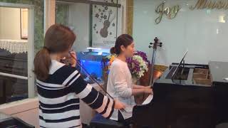 조이음악학원 Piano \u0026 Violine 선생님 연주