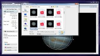 Using WinJupos program to derotate and combine a series of images of Jupiter