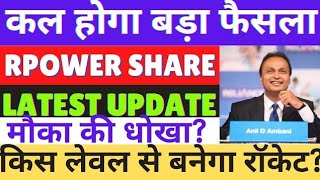 reliance power share latest news | rpower share analysis | rpower share news today| target?