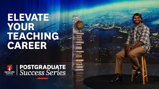 You can elevate your teaching career in a Master of Teaching with us