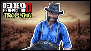 BANNED FOR HARASSMENT || FRONTIER RP || RED DEAD RP TROLLING