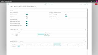 ENG20041502 VAT Rate per Dimension Setup