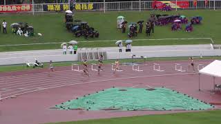 H30　千葉県高校新人　女子400mH　予選2組