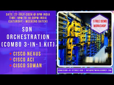 Access open for CISCO ACI + SDWAN + NEXUS by NetworkJourney | Bonus VXLAN Videos!