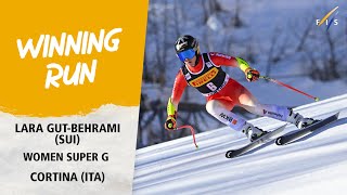 Gut-Behrami makes SG hattrick in Cortina | Audi FIS Alpine World Cup 23-24
