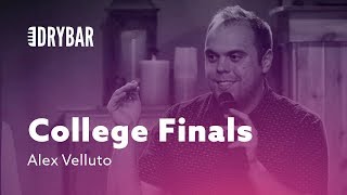 College Finals And Student Loans. Alex Velluto