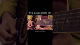 Pyar Deewana Hota Hain प्यार दीवाना होता है | Guitar Instrumental Cover | Guitarist Kapil Srivastava