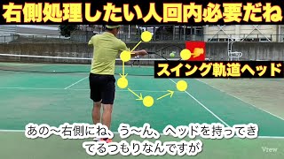 【前腕回内ロック練習】右側処理になってるのだが、くるりんぱしてる