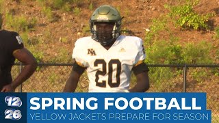 N. Augusta Yellow Jackets hit gridiron for annual spring football game
