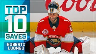 Top 10 Roberto Luongo saves from 2018-19
