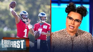 Does Jalen Hurts need to earn his starting QB spot?  | NFL | FIRST THINGS FIRST
