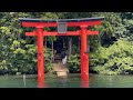 @箱根神社　平和の￼鳥居