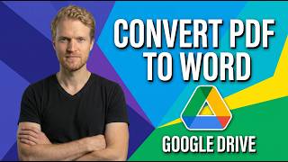 How To Convert PDF Files To Word Using Google Drive [Easy Step-By-Step Guide]