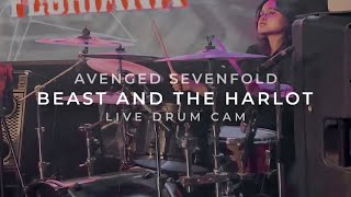 Avenged Sevenfold - Beast and the Harlot (Live Drum Cam - with AFMA) - Stefanie Floriana