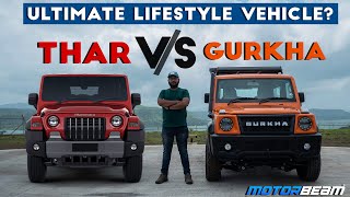 Force Gurkha vs Mahindra Thar - What Should You Buy? | MotorBeam