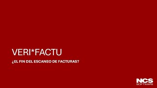 Verifactu: ¿El final del escaneo de facturas?