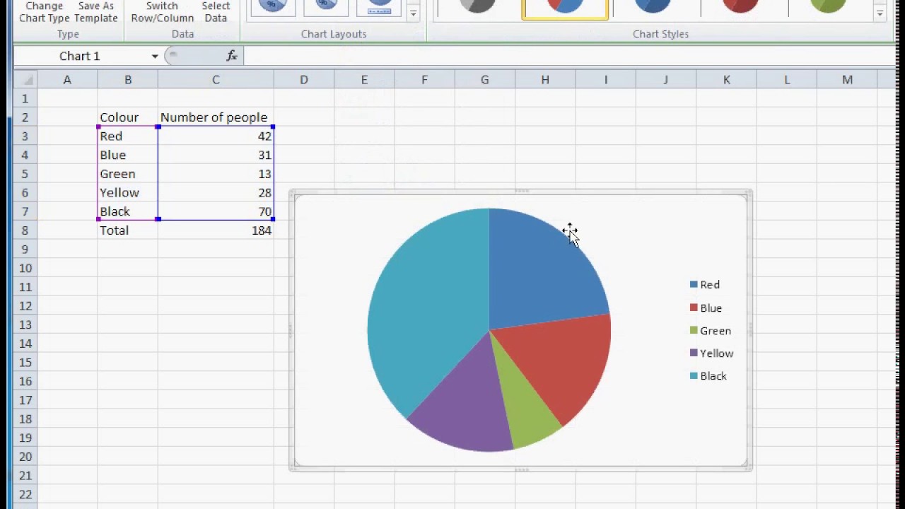 How To Create A Simple Pie Chart In Microsoft Excel Guide Tutorial