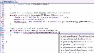 Intermediate Java Tutorial - 42 - Setting Up the Streams