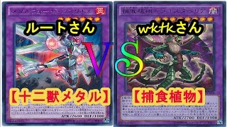 【遊戯王】フリーデュエル其の119「十二獣メタル」vs「デストーイ捕食植物」【Yu-Gi-Oh】