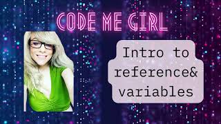 Reference variables. How to declare a reference variable. How to use reference variables in C++. &
