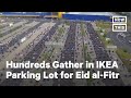 Hundreds Gather in IKEA Parking Lot for Eid al-Fitr Prayers | NowThis