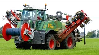 Fendt 716 self-propelled umbilical slurry injector | Zelfrijdende sleepslangbemester | Van Diepen