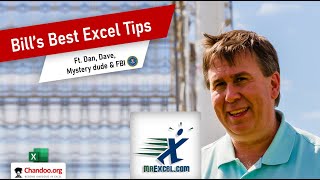 Bill Jelen - MrExcel's Best Excel Tips (including a secret tip from FBI 😮)