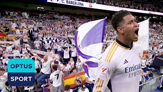 SCENES: Real Madrid win El Clasico in STOPPAGE TIME and the Bernabeu was rocking