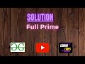 Full Prime || @GeeksforGeeks  || Problem Solving || Solution || Gorakh Codes