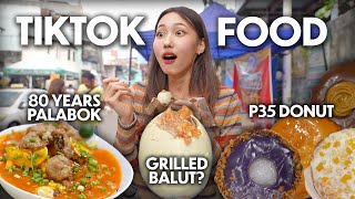 Korean’s Tiktok Viral Filipino Food Trip! | Manila Food Crawl 😋