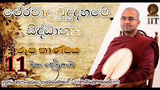 11 | ථෙරවාද බුදුදහමේ  සිද්ධාන්ත | ගන්ධ රූපය සහ රස රූපය | IIT