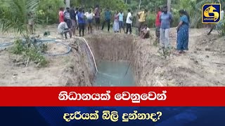 නිධානයක් වෙනුවෙන් දැරියක් බිලි දුන්නාද?