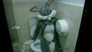 Bugs Bunny in a restroom meme
