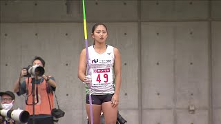 【第104回日本選手権】女子 やり投 決勝1位 ●佐藤 友佳●