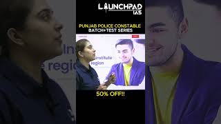 Punjab Police Batch and Test Series | 50% OFF | #launchpadpunjab #punjabpolice #constable