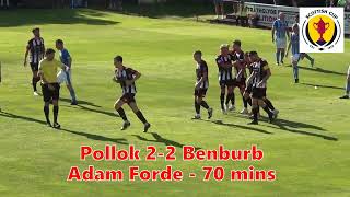 Pollok v Benburb - 2nd September 2023 - Goals and Penalty Shootout